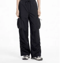 CAMEL CROWN Women's Casual Pants, High Waisted Straight Leg Pants, Stretchy Comfortable Trousers For Work, Travel, Walking And Everyday Wear - Phantom Black - View 4