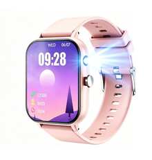 NcmRyu 1.83 Inch HD Display Smart Sports Watch, 260mAh Battery, Bluetooth Calling, Bluetooth Music, Outdoor Flashlight, Multiple Sports Modes, Suitable As Gift For Friends And Couples, Compatible With Android And IOS, Unisex Smartwatch - View 9