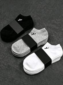 Unisex Short Invisible Socks (30/20/15/10/5/1 Pairs), Multi-Color Cartoon Style, Breathable Moisture-Wicking, Soft & Comfortable, All-Season Wear, Suitable For Various Occasions, Random Shipment - Multicolor - View 1