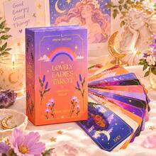 The Lovely Ladies Tarot Anniversary, Wedding, And Holiday Gifts Vibrant Illustrations, Beautiful Design - Orange - View 1