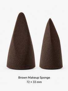 Multi-Faceted Makeup Sponge, Ultra-Soft Low-Absorption Beauty Sponge, Suitable For Foundation And Concealer, Dry And Wet Use, Precision Cut Edges, Creates Smooth And Seamless Makeup Effect, Essential Makeup Tool For Women And Girls, Travel And Daily Beauty Tool - Multicolor - View 14