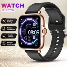 QAGSFLC Jam Tangan Pintar Modis dan Mewah, Panggilan Nirkabel; Wallpaper Kustom; Stopwatch, Pedometer, Kalori, Mode Olahraga, Kontrol Musik, Kamera Jarak Jauh, Pengingat Alarm, Cocok Sebagai Hadiah untuk Teman, Hadiah Pilihan, Hadiah Liburan - View 4