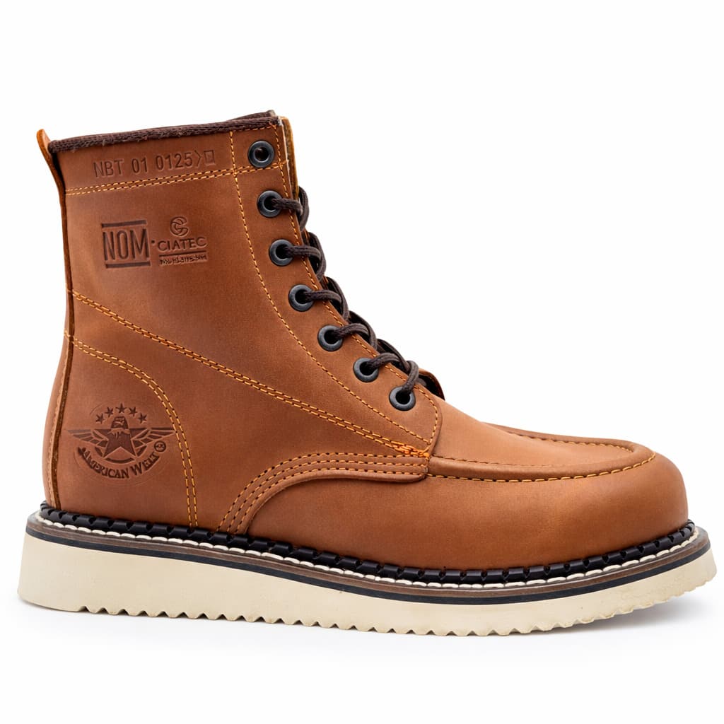 Men Industrial & Construction Boots - Orange - View 1