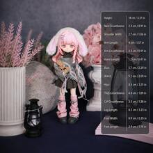 Apocalypse Theme 12-Inch BJD Multi-Joint Movable Doll Blind Box (Non-Plush Filled), Anime Style Dress-Up Doll Figure, Exquisite Costume Styling Accessories, Desktop Collection Display And Birthday Gift - Apocalypse Prologue - View 9