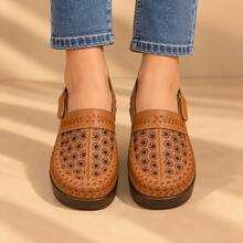 Women Platforms & Wedge Sandals - Coffee Brown - View 2