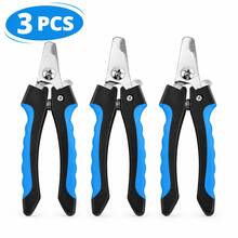 3pcs Pet Nail Clippers With Black And Blue Handles - Perfect For Grooming And Trimming Dog And Cat Claws, Ideal Gift For Pet Lovers - single hole - View 12