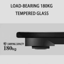 Smart Body Fat Scale, LED Display Digital Bathroom Scale, Bluetooth Connected Weight Scale, Accurate BMI Muscle Mass Body Fat Percentage Analyzer, Portable Electronic Body Scale For Home Bathroom Dormitory Fitness Use - A - View 10