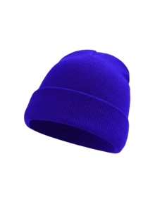 Solid Color Cuffed Knit Beanie Hat, Minimalist Y2K Winter Warm Skull Cap, Outdoor Casual Unisex Ski Hat - Knitted Hat - View 5