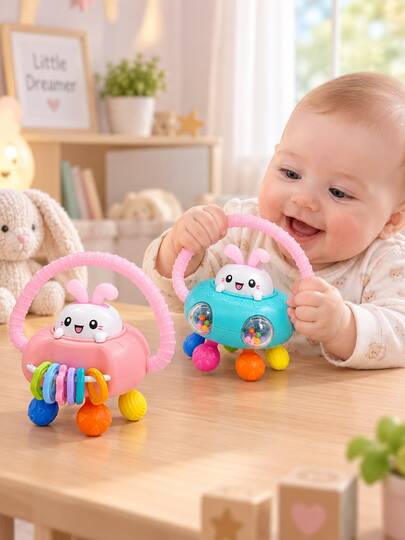 Baby Rattle And Grasping Ball – Early Education & Developmental Toy,Sensory Toys,Toys,Kids Toys,Baby Toy,Christmas,Baby,Baby Essentials Newborn