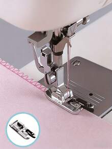 1Pc 7310 Overlock Presser Foot, Multifunctional Overcasting Sewing Machine Foot, Domestic Electric Sewing Machine Attachment, Practical Sewing Accessory For Home DIY Sewing & Garment Making - Sewing Machine Presser Foot - View 2