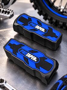 Pelindung Pijakan Kaki Motor Universal, Penutup Pijakan Kaki Depan Karet Anti Selip, Bantalan Pegangan Pedal Kaki Lebar, Cocok Untuk Motor Off-Road, Motor, Sepeda Balap Ketahanan, Sepeda Off-Road, Sepeda Jalanan, Skuter, Penutup Pijakan Kaki Pengganti, Aksesori Berkendara Untuk Sebagian Besar Motor - A - View 15