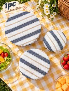 3pcs Reusable Elastic Bowl Covers/Bread Fermentation & Sourdough Starter Covers/Stretchable Cloth Covers/Suitable For Refrigerator Storage/Bread Fermentation Covers/Baking Tools - Multicolor - View 13