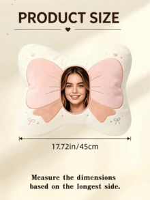 1pc DIY Customized Personalized Creative Pillow, Cushion, Gift For Girlfriend/Wife, Home Decor | Holiday Decoration | Wedding | Birthday Gift | Anniversary, Suitable For Halloween, Christmas, Thanksgiving, Valentine's Day - Multicolor - View 13