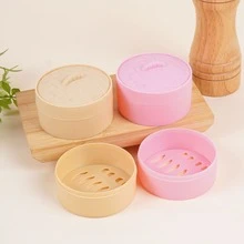 2pcs Macaron Round Box Shaped Storage Box, Desktop Stress-Relief Decorative Ornament, Suitable For Teens And Adults - Multicolor - View 9