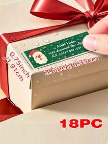 Custom Address Labels, Personalized Christmas Address Stickers With Name & Address, Holiday Gift Wrapping Labels For Envelopes, Packages, Cards, Gift Boxes, Party Favors, Christmas Gifts, Custom Stickers Personalized - Multicolor - View 11
