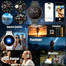 2026 New Smart Watch, Wireless Calling/Dialing, Multiple Sports Modes, Call Reminders And Reject Calls, Message Notifications, Calendar/Stopwatch, Etc., Compatible With IOS/Android. - View 5