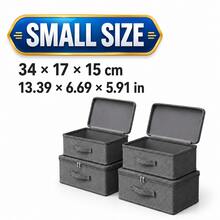 FAEBYNYX 4-Pack Extra Large Foldable Waterproof Storage Bins For Clothes And Blankets, Multi-Functional Organizer Bags Suitable For Wardrobes, Bedrooms, Kitchens, And Books - Style a - View 7