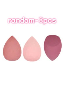12pcs Latex-Free High Absorbency Polyurethane Makeup Sponges, Suitable For Liquid, Cream And Foundation, Multiple Colors Available - Multicolor - View 7