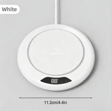 Smart Heating Cup Mat, USB Powered, 3 Temperature Settings (55-75°C), One-Touch Operation, 8 Hours Auto Shut-Off, Suitable For Coffee/Milk/Egg/Sandwich/Tea, Home/Office/Travel - Multicolor - View 13
