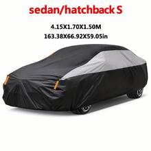 Outdoor Sun, Rain And Snow Protection Car Cover, Universal Sedan 190T Polyester Waterproof Sunproof Reflective Strip Full Car Cover - Car Cover - View 23