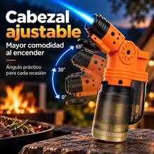 Encendedor Soplete Mini de Butano, Llama Azul Potente, Recargable y Ajustable, Ideal para BBQ, Cocina y Velas - Ver 6