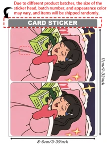 1pc Girly Credit Card Sticker Privacy Protection Card Skin, Wealth Birthday Gift PVC Material Anti-Fingerprint Anti-Scratch Wear-Resistant Card Sleeve, Suitable For Men, Women, Couples, Small Chip Card, Bank Card, Credit Card, Transportation Card, Student Campus Card Personalized DIY - Type a - View 14
