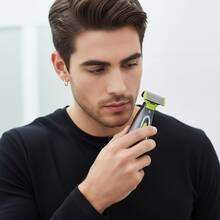 Waterproof Electric Shaver Head Set, Designed For MLG, Suitable For Beard, Men's Body Groomer, Shaver And Hair Clipper Replacement Blades - C - View 4