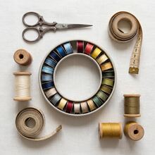 Silicone Bobbin Storage Ring 1pc/2pcs/3pcs Optional Sewing Machine Bobbin Organizer Anti-Scatter Storage Accessory - Multicolor - View 5