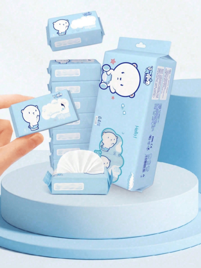 8/16/32/64/128pcs Mini Independent Packaging Portable Item Cleaning Wipes, Travel Specific Mini Independent Cute Packaging Item Cleaning Wipes, Suitable For Wiping Desktop Dust (Used For Item Cleaning, Not For Body Cleaning)