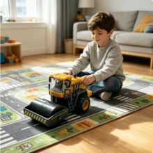 Toy Set, Toy Car, Construction Vehicle, Engineering Vehicle, Engineering Vehicle Model, Excavator, Boys Game, Children's Toy Car, Birthday Gift, Inertia Powered Driving, Children's Toy Vehicles, Christmas, Halloween, Holiday Gift, Boys Gift, Realistic Model, Children's Gift, Birthday Gift, Back To School Gift - Multicolor - View 4