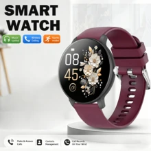 QAGSFLC Fashionable Round Sports Smart Watch, Women's Watch, Wireless Calling; Stopwatch, Pedometer, Calorie, Sports Mode, Message Notification; Watch Wallpaper; Music Control, Remote Camera, Alarm Reminder, USB Charging And Other Functions Men's Watch, Suitable As A Holiday Gift For Friends - Multicolor - View 10