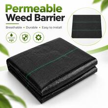 Naturepeak Fabric Membrane Garden Ground Cover Mat-Heavy-Duty, Weather-Resistant Gardening Cover Fabric - A - View 11