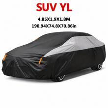 Outdoor Sun, Rain And Snow Protection Car Cover, Universal Sedan 190T Polyester Waterproof Sunproof Reflective Strip Full Car Cover - Car Cover - View 31