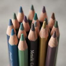 50/72 Piece Metallic Colored Pencils, Soft Core With Vibrant Color,Ideal For Drawing, Blending, Sketching, Shading, Coloring - 50 Metallic Colored Pencils - View 6