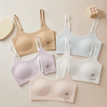 Randomly Shipped 3pcs/Set Teen Girls Underwear, Suitable For Outdoor, Home, Sports, Party, Casual Wear, Comfortable And Simple, For Middle School And High School Students - Multicolor - View 11