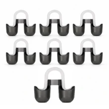 3pcs / 7PCS Anti-Snoring Nasal Dilators, Silicone Invisible Nose Expander, Nasal Congestion Relief Device, Washable And Reusable - Black - View 9
