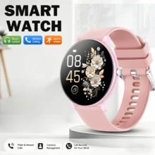QAGSFLC Fashionable Round Sports Smart Watch, Women's Watch, Wireless Calling; Stopwatch, Pedometer, Calorie, Sports Mode, Message Notification; Watch Wallpaper; Music Control, Remote Camera, Alarm Reminder, USB Charging And Other Functions Men's Watch, Suitable As A Holiday Gift For Friends - Multicolor - View 9