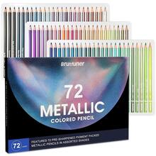 72 Color Pencil Set | 72 Shiny Shades, Wax Core Design, Suitable For Professionals And Adult Artists - 72 - View 9