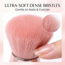 Multifunctional Pink Convenient Makeup Brush - Blush Brush - Large Powder Brush With Lid - Mushroom-Shaped Beauty Tool For Makeup Application - Pink - View 5