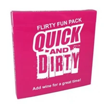 Quick And Dirty Party Card Game, Flirty Fun Pack Tabletop Game, Hilarious Adult Group Game, Ideal Gift For Christmas, Game Party, Entertaining Social Game For Friends Night & Holiday Gatherings - Multicolor - View 9