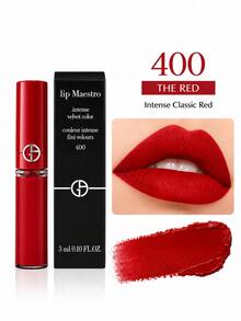 GIORGIO ARMANI Mini Lip Maestro Intense Velvet Color No. 400 3ML/0.1 Oz (Ukuran Mini/Kecil/Sampel/Perjalanan) - Merah - View 5