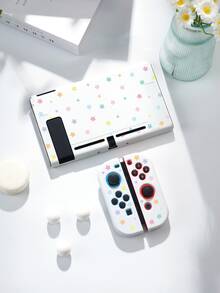 Lezhan, Cute Star Pattern Game Console Protective Case, Suitable Compatible With Switch 2nd Gen (2025), Compatible With Switch NS/Switch OLED, Suitable Compatible With Switch 2 Game Console Accessories, Storage Bag, Dock Shell, Romantic Gift Compatible With Switch Players - View 15