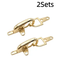 2Sets (1 Set = 1 Set Of Buttons + 5 Sets Of Rivets) Alloy Airplane Buckle, Interlocking Motorcycle Jacket Button, Handbag Snap Button Accessory, Unisex Hand-Sewn Hook And Eye Jacket Zipper Buckle - Multicolor - View 15