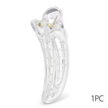 1pc Handmade Rhinestone Hair Clip, Shiny Crystal Hair Clip, Elegant Jewelry Hair Accessory, Suitable For Women, French Style Hair Clip, Suitable For Daily Party Styling, Gift - Multicolor - View 11