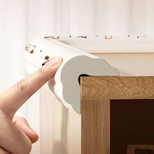 Furniture Protector, Self-Adhesive Furniture Edge And Corner Guards, Soft Pads Designed For Furniture And Home Decor, Effectively Prevent Collisions, Suitable For Sharp Wall Corners, Table Edges And Table Corners Protection (1.35cm Thickness) - Multicolor - View 4