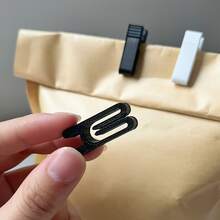1/3/6pcsReusableplasticfoodbagsealingclipsmultipurposeairtightthickenedsnack Bag Sealing Clips, Suitable For Bread, Coffee, Tea Bags, Etc., Moisture-Proof And Dust-Proof Kitchen Storage Clips To Keep Food Fresh, Home Kitchen Organization Accessories. - Multicolor - View 9