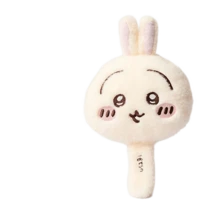 Miniso Cute Plush Cover Handheld Cosmetic Mirror,  / Usagi / Hachiware 3 Characters, Portable Makeup Hand Mirror For Daily Beauty(1pc) - Multicolor - View 7