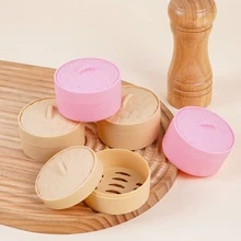 2pcs Macaron Round Box Shaped Storage Box, Desktop Stress-Relief Decorative Ornament, Suitable For Teens And Adults - Multicolor - View 12