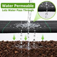 Naturepeak Fabric Membrane Garden Ground Cover Mat-Heavy-Duty, Weather-Resistant Gardening Cover Fabric - A - View 10