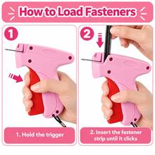 1pc Mini Sewing Gun For Clothing Repair, Fine Sewing Label Gun, Suitable For Clothing Sewing, Quilting, Hemming, Quick Sewing - Multicolor - View 6
